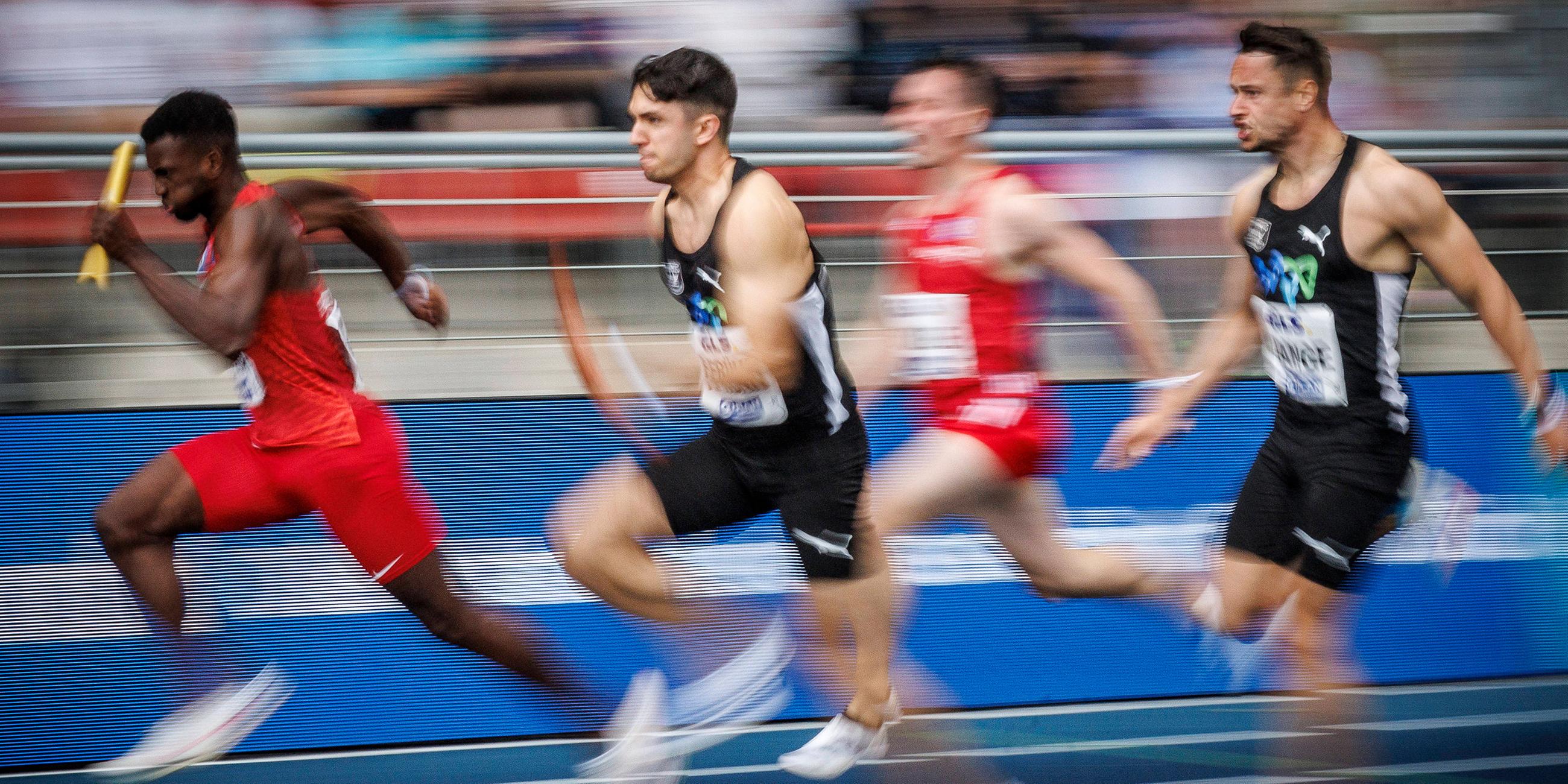 Deutsche Leichtathletik-Meisterschaften am 30.06.2024 im Eintracht-Stadion.