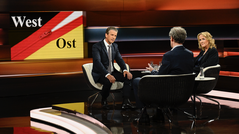 Bundesumweltministerin Steffi Lemke zu Gast in der Sendung von Markus Lanz.