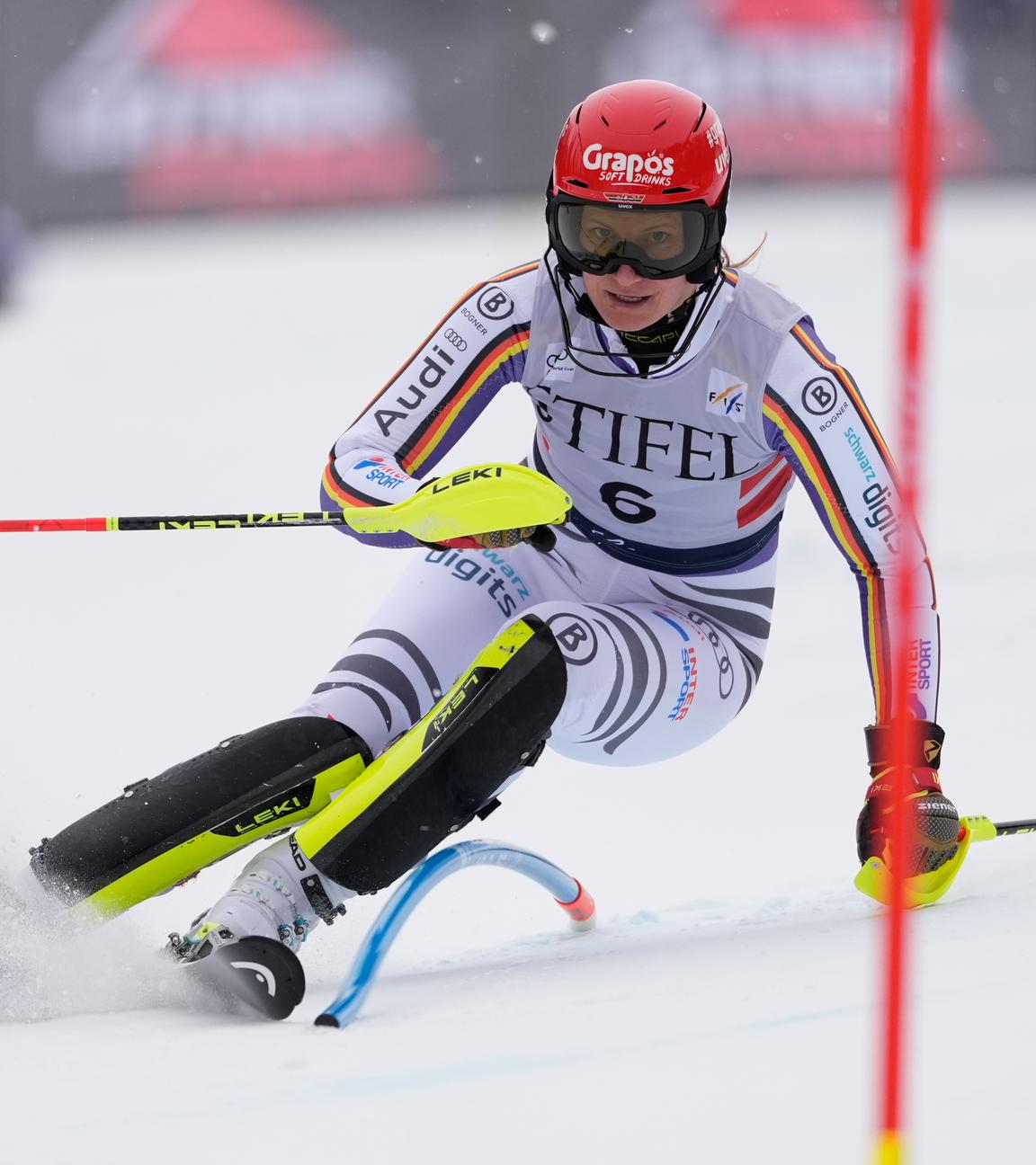 Lena Dürr fährt im Riesenslalom beim Ski-Weltcup in Copper Mountain