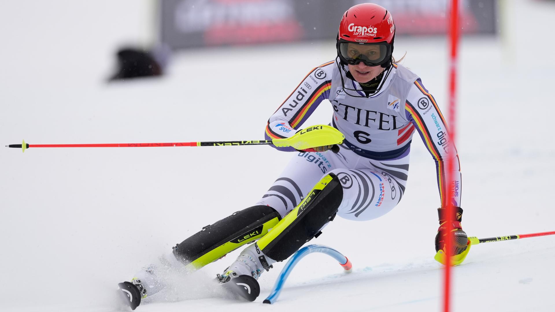 Lena Dürr fährt im Riesenslalom beim Ski-Weltcup in Copper Mountain