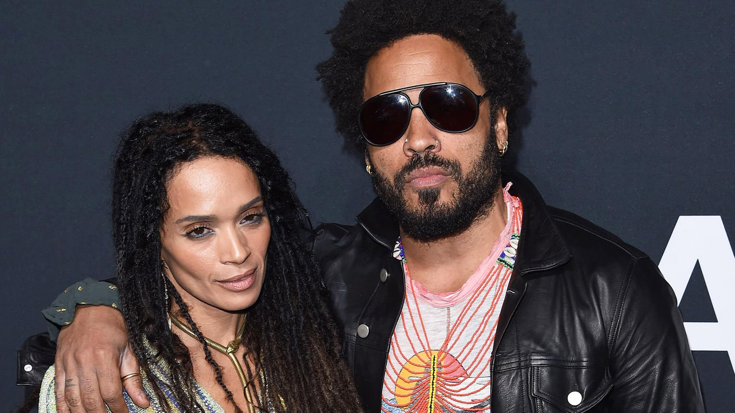 Lenny Kravitz und Lisa Bonet