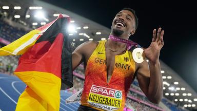 Leo Neugebauer gewinnt Gold im Zehnkampf der Leichtathletik-EM in Birmingham