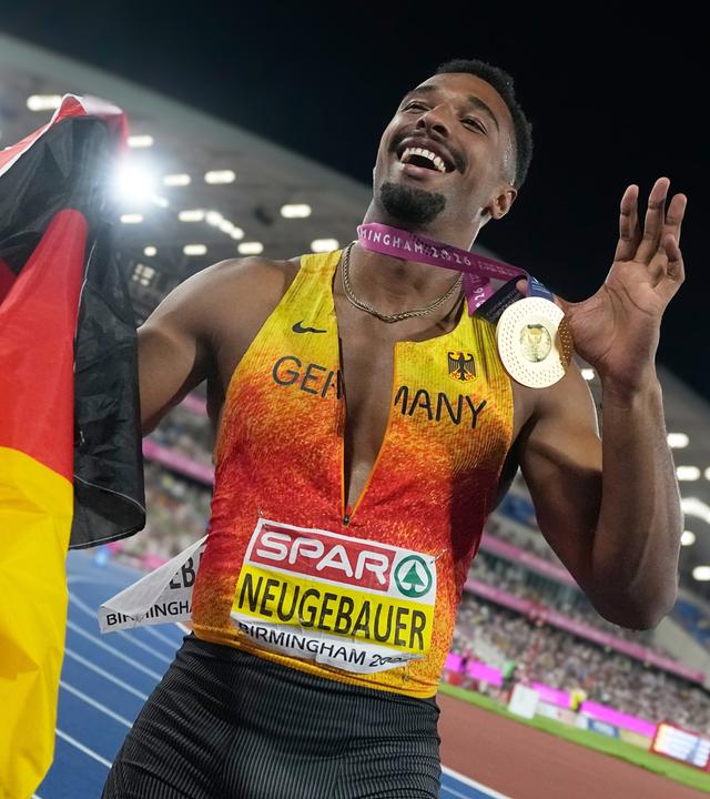 Leo Neugebauer gewinnt Gold im Zehnkampf der Leichtathletik-EM in Birmingham