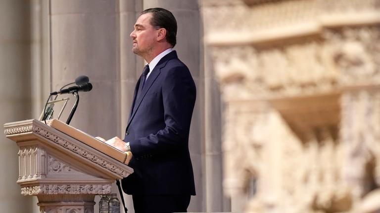 Leonardo DiCaprio gedenkt Jane Goodall