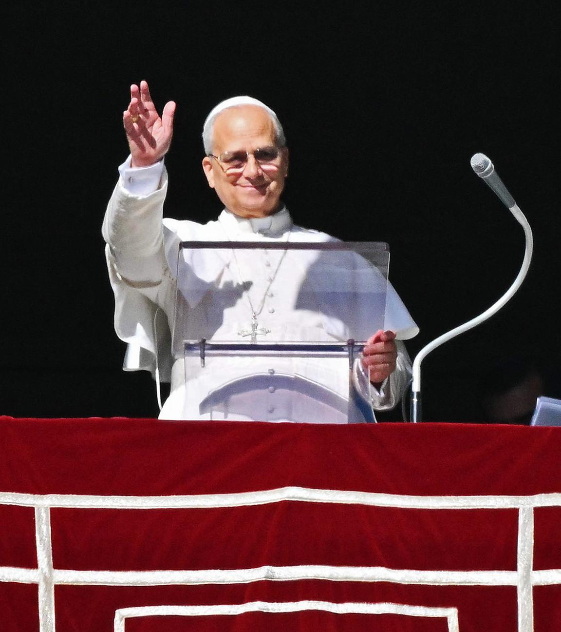 Papst Leo XIV, aufgenommen am 09.11.2025