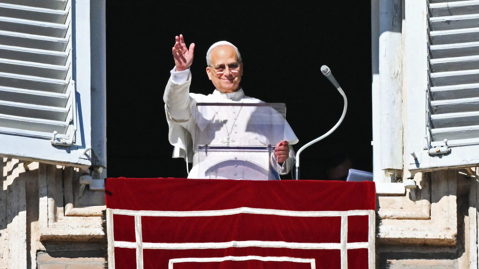 Papst Leo XIV, aufgenommen am 09.11.2025