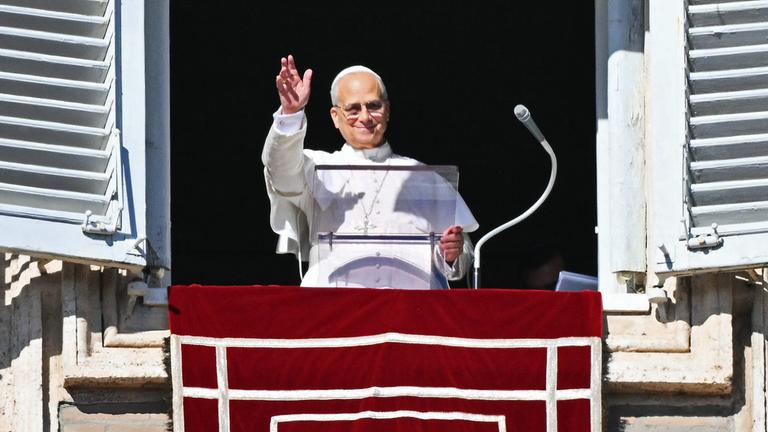 Papst Leo XIV, aufgenommen am 09.11.2025