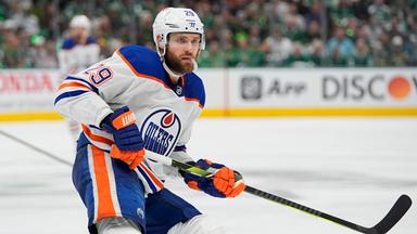 Leon Draisaitl am 31.05.2024 in Aktion.