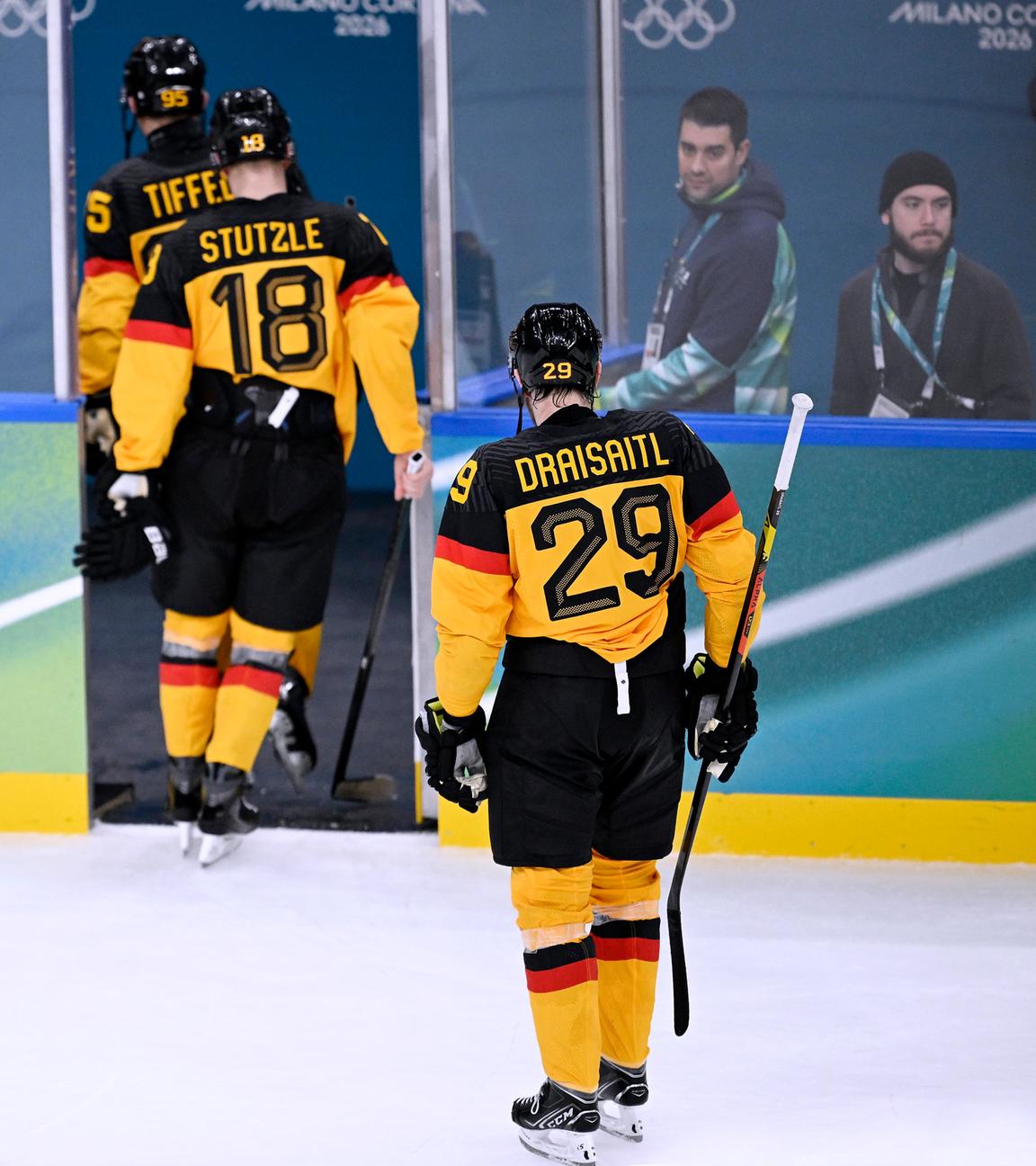 Leon Draisaitl (Deutschland) ausgeschieden Eishockey Viertelfinale. 