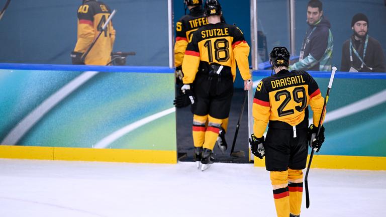 Leon Draisaitl (Deutschland) ausgeschieden Eishockey Viertelfinale. 
