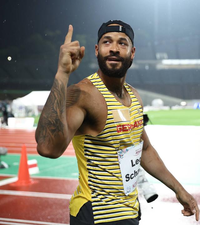 Para-Weitspringer Leon Schäfer