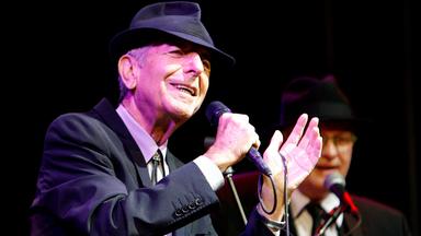 canadian singer-songwriter leonard cohen performs at the coachella music festival in indio
