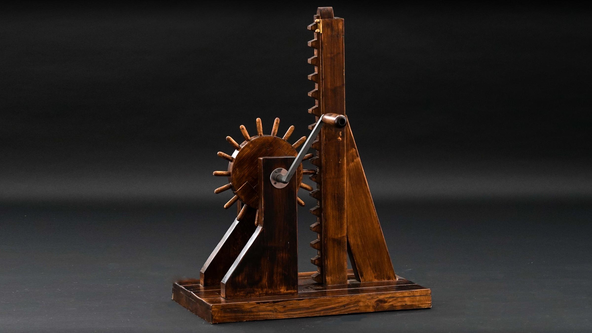 Leonardo da Vinci - Zahnstangengetriebe