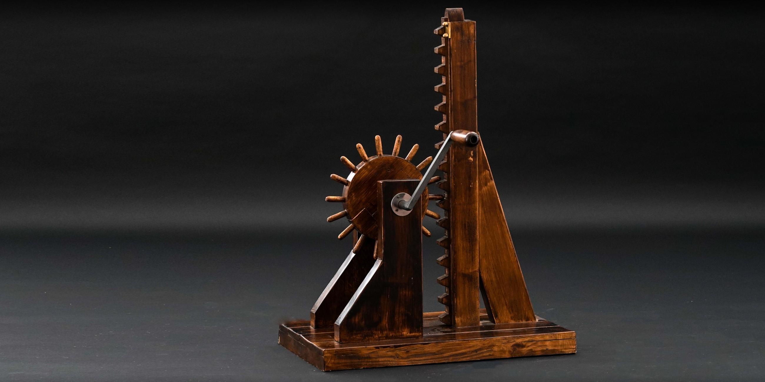 Leonardo da Vinci - Zahnstangengetriebe