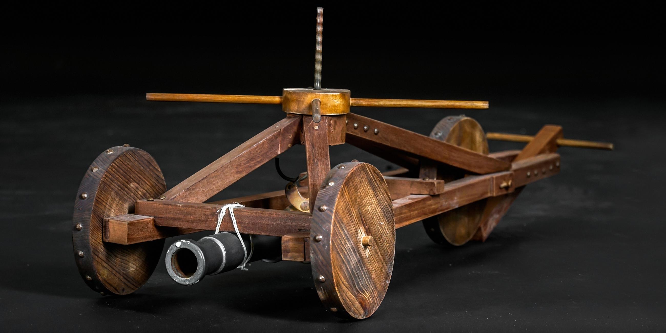 Leonardo da Vinci - Geschütztransporter