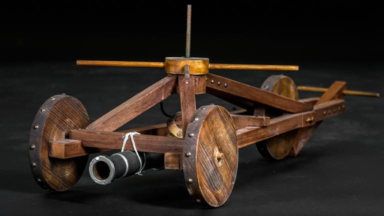 Leonardo da Vinci - Geschütztransporter