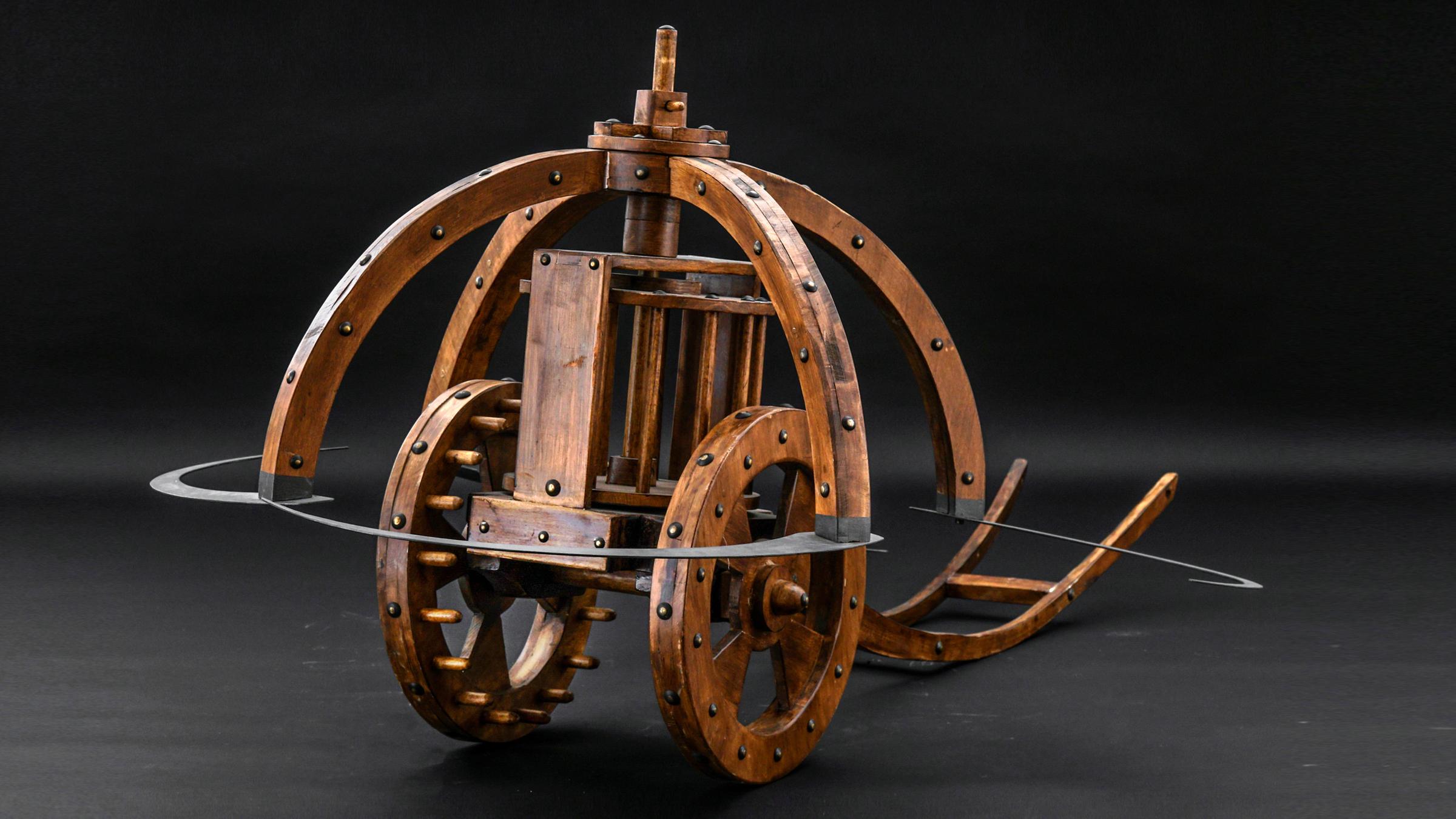 Leonardo da Vinci - Sichelwagen 