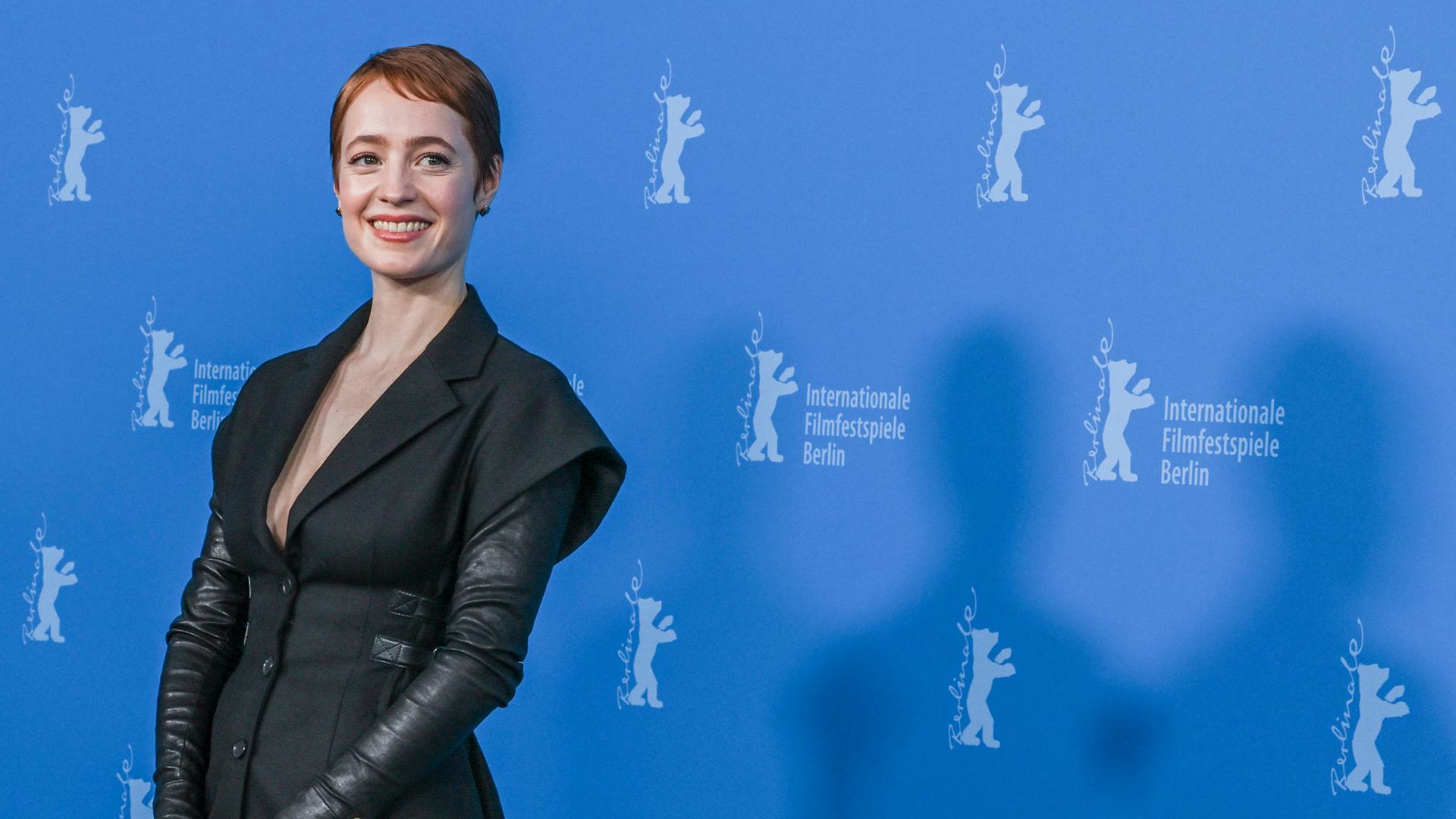 Leonie Benesch auf dem roten Teppich