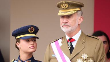 Erste Militärparade für Prinzessin Leonor