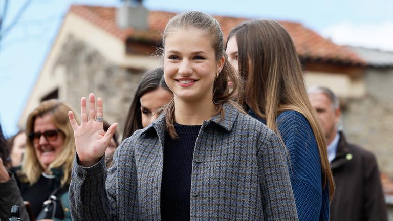 Prinzessin Leonor von Spanien bei einem Termin