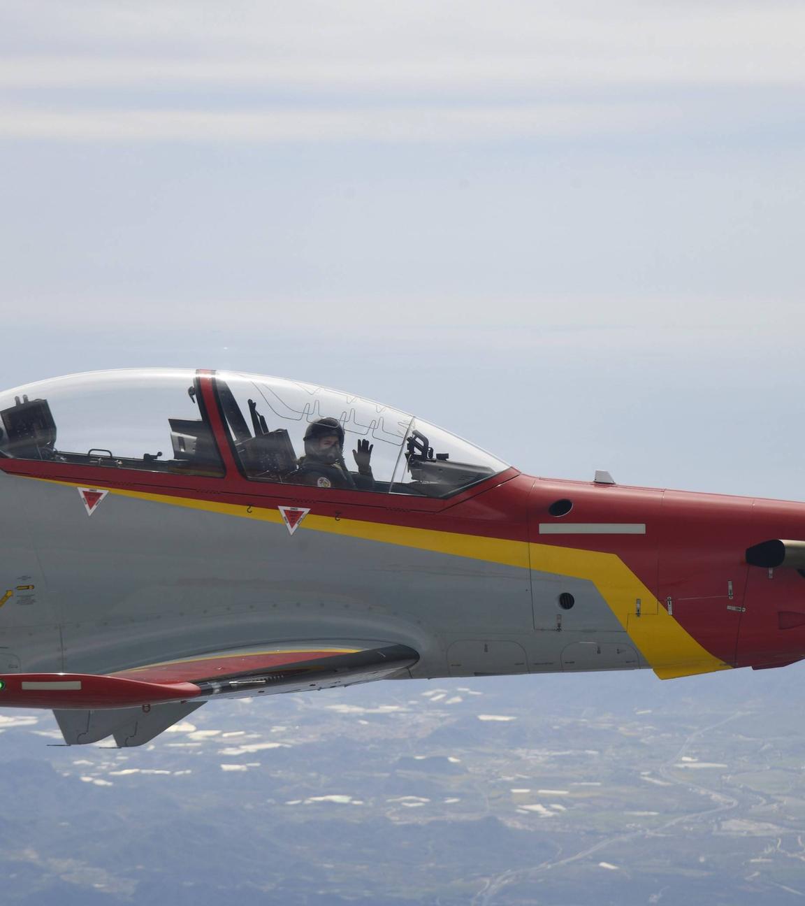 Zweiter Alleinflug von Prinzessin Leonor