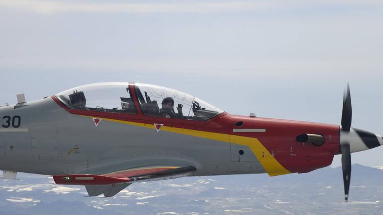 Zweiter Alleinflug von Prinzessin Leonor