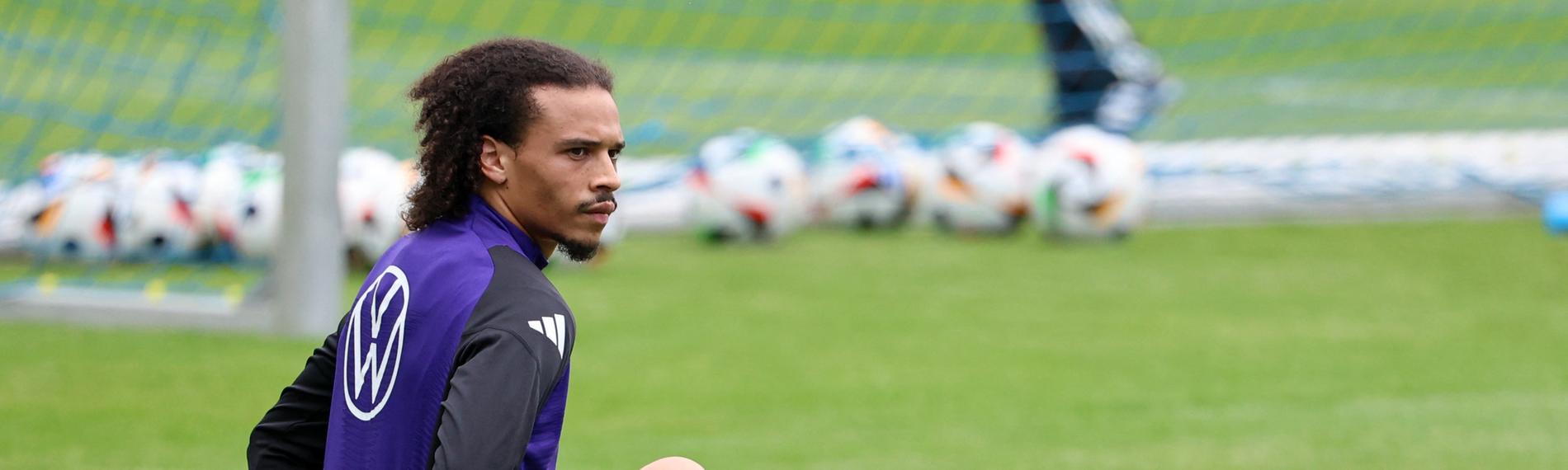 Fußball: Leroy Sane im DFB-Trainingslager vor der EM.