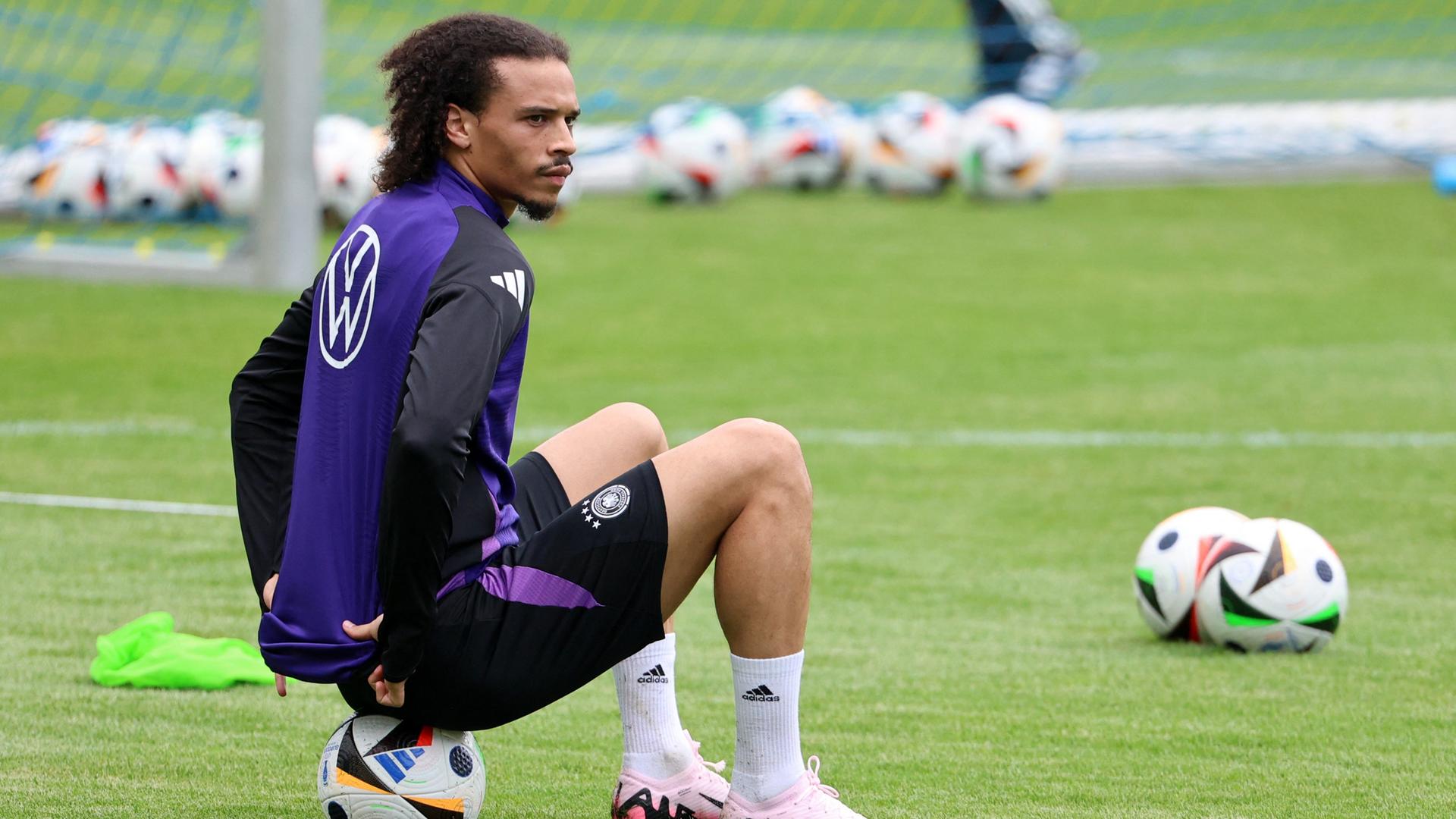 Fußball: Leroy Sane im DFB-Trainingslager vor der EM.