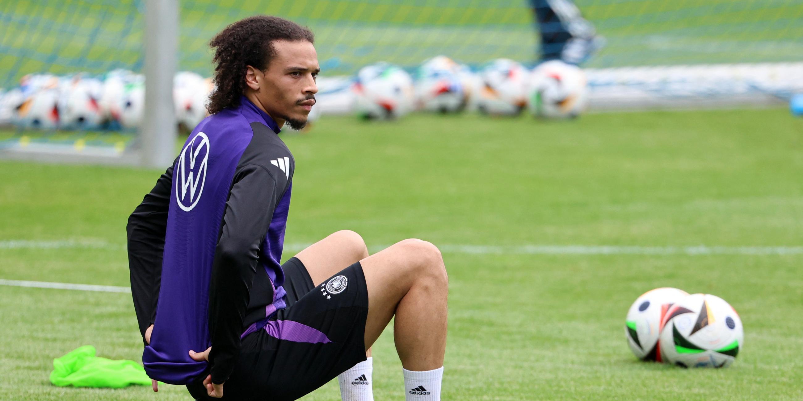 Fußball: Leroy Sane im DFB-Trainingslager vor der EM.
