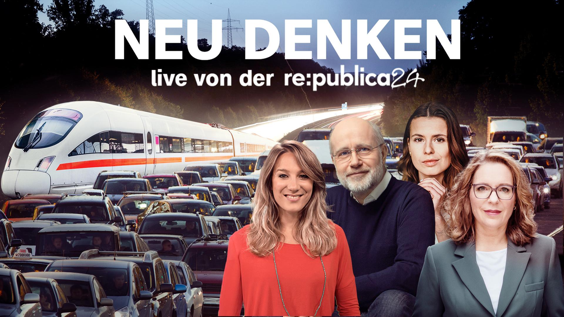 Harald Lesch, Jasmina Neudecker, Claudia Kemfert, Luisa Neubauer 