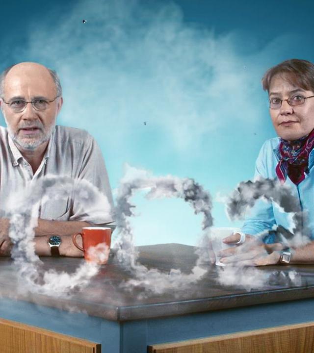 Harald Lesch und Karen Pittel