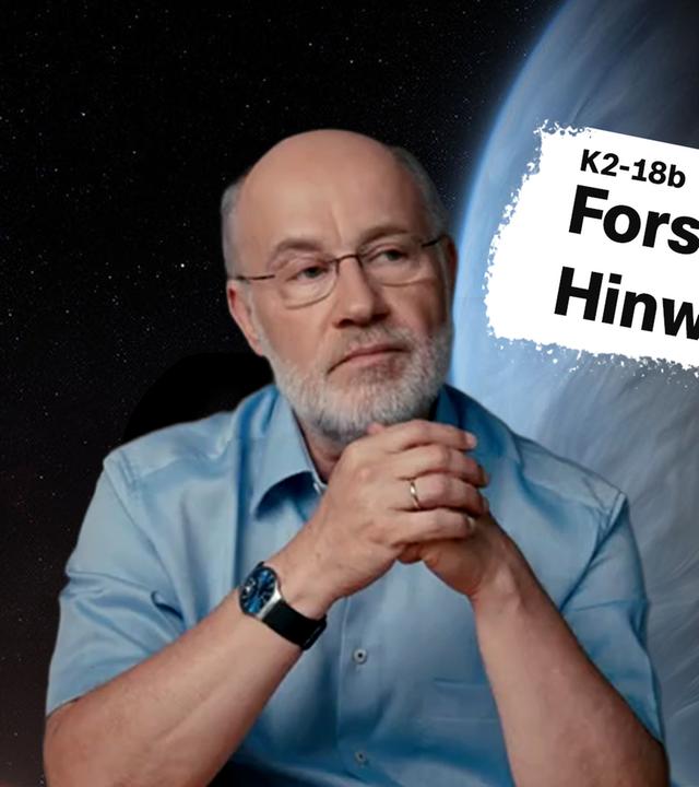 Harald Lesch mit kritischem Gesichtsausdruck.