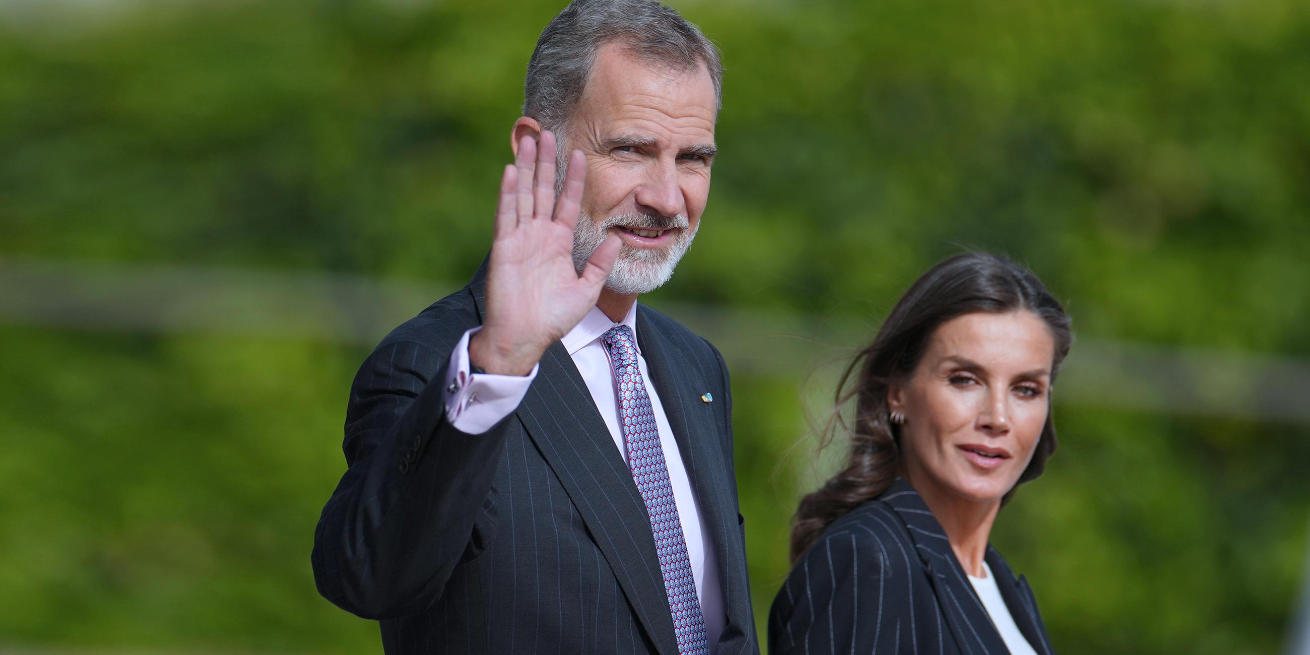 Königin Letizia von Spanien und König Felipe VI. in Madrid