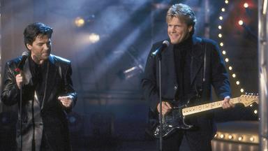 "Die ZDF-Kultnacht - Let's have a Party!": Thomas Anders und Dieter Bohlen ganz in schwarz.