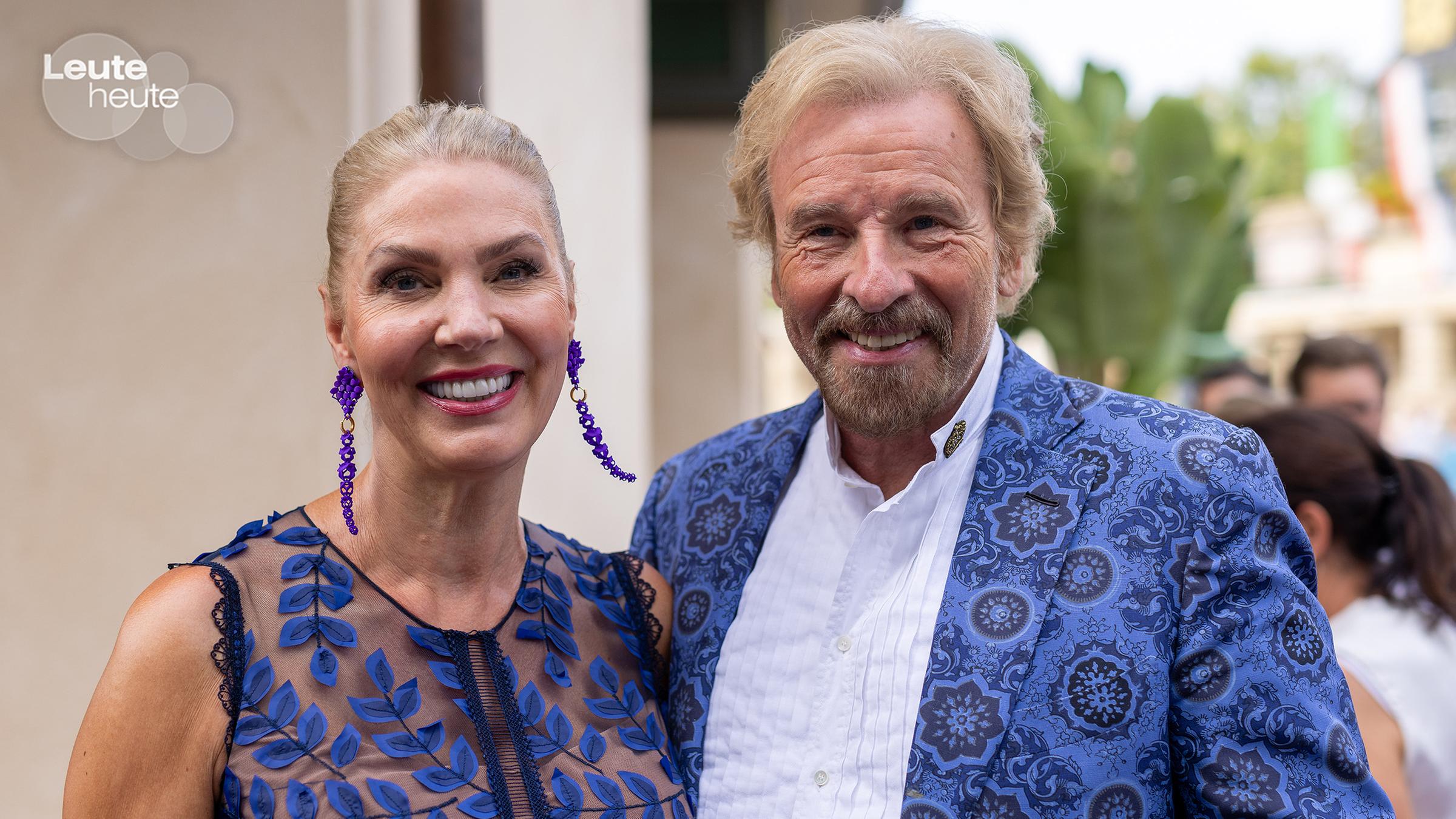 Karina Mroß und Thomas Gottschalk