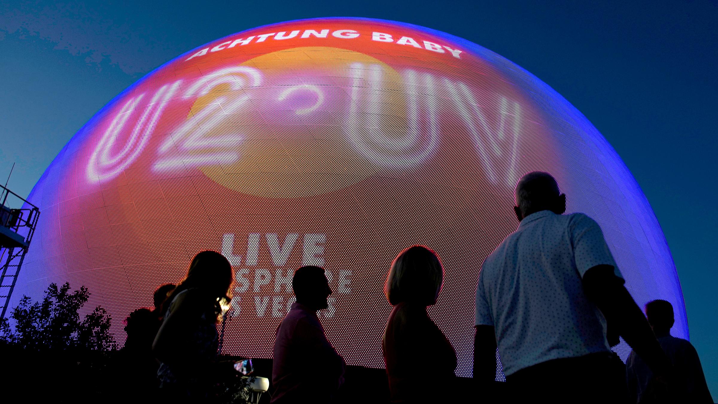 Spektakuläre Konzert-Kugel in Las Vegas eröffnet