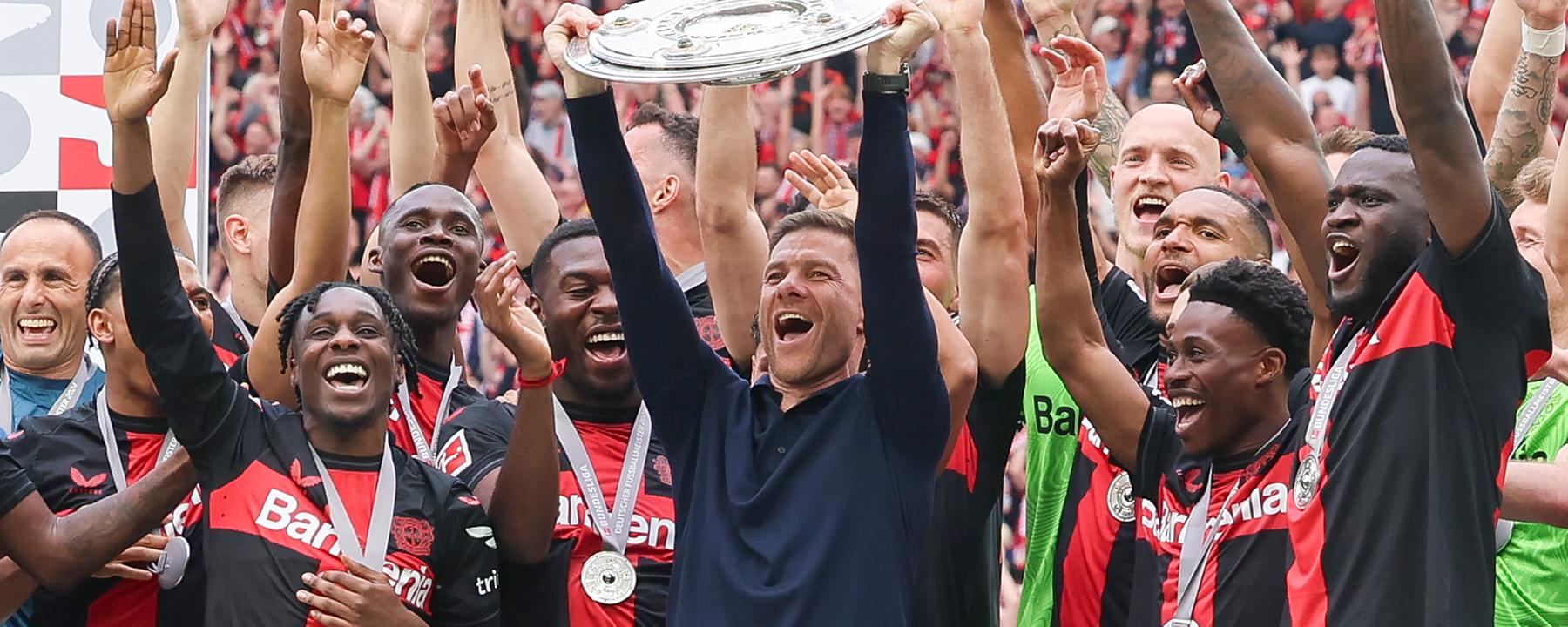 Bayer Leverkusen wird deutscher Fußballmeister 2024.