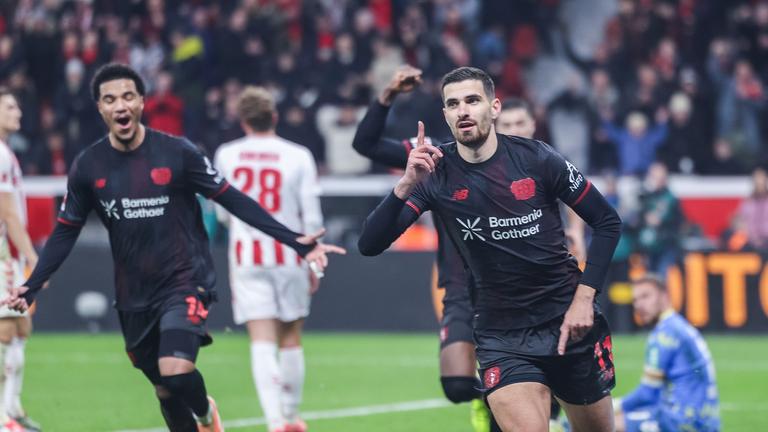 Martin Terrier in Leverkusen am 13.12.25