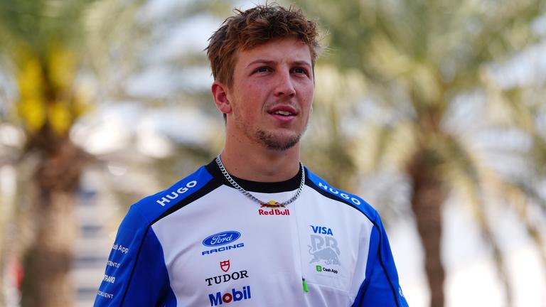 Liam Lawson an Tag 3 der Formel-1-Testtage in Bahrain