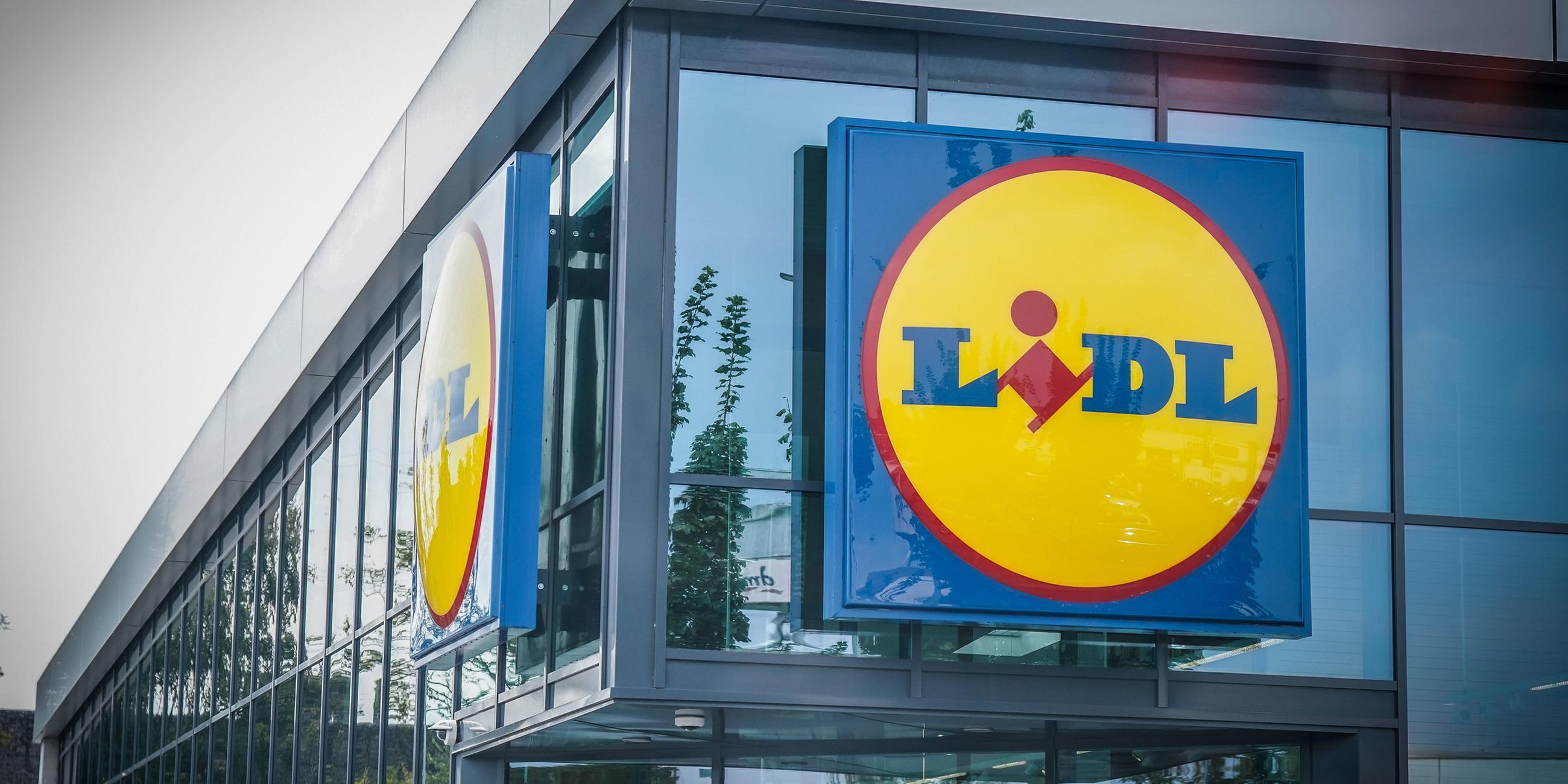 Logo der Firma Lidl.