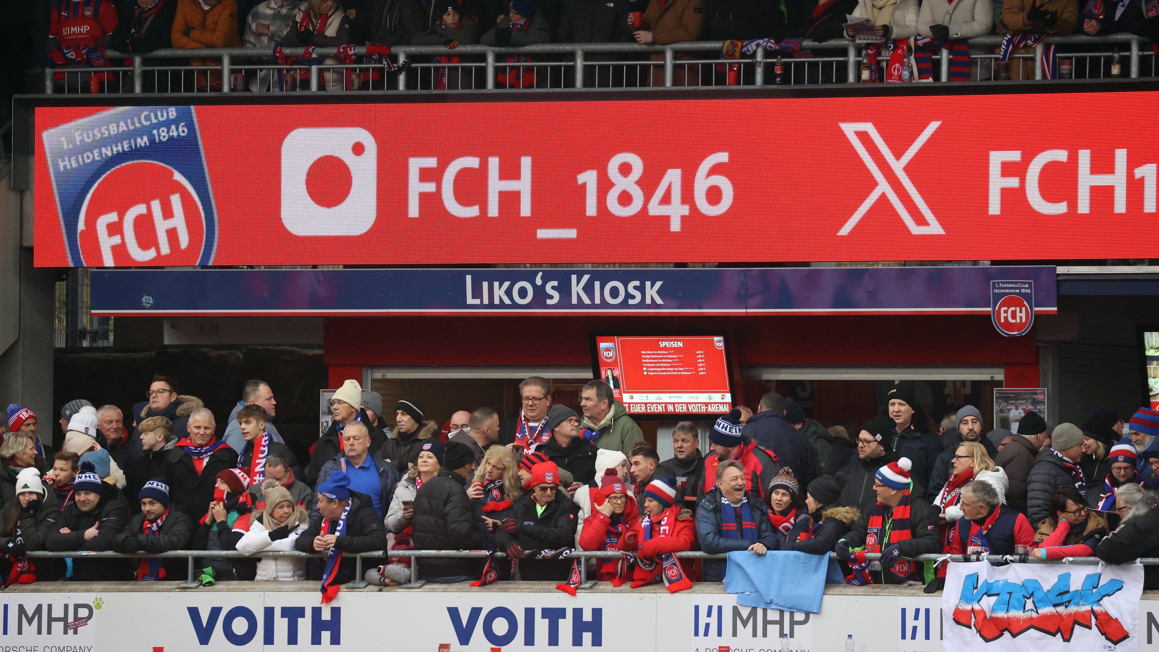 Liko's Kiosk im Heidenheimer Stadion