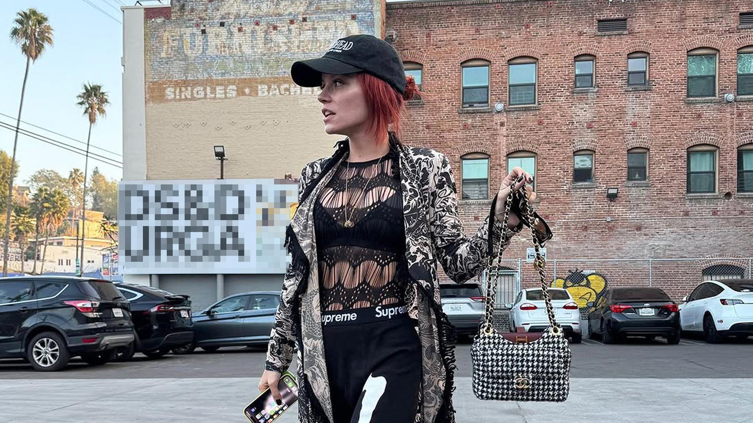 Ein Instagram-Post der Sängerin Lily Allen.