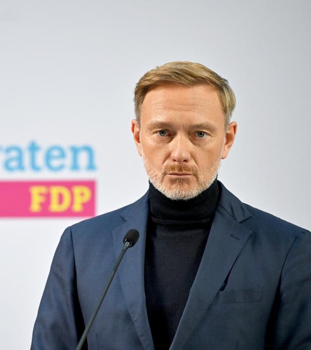 Berlin: Christian Lindner (FDP), Bundesfinanzminister und FDP-Bundesvorsitzender