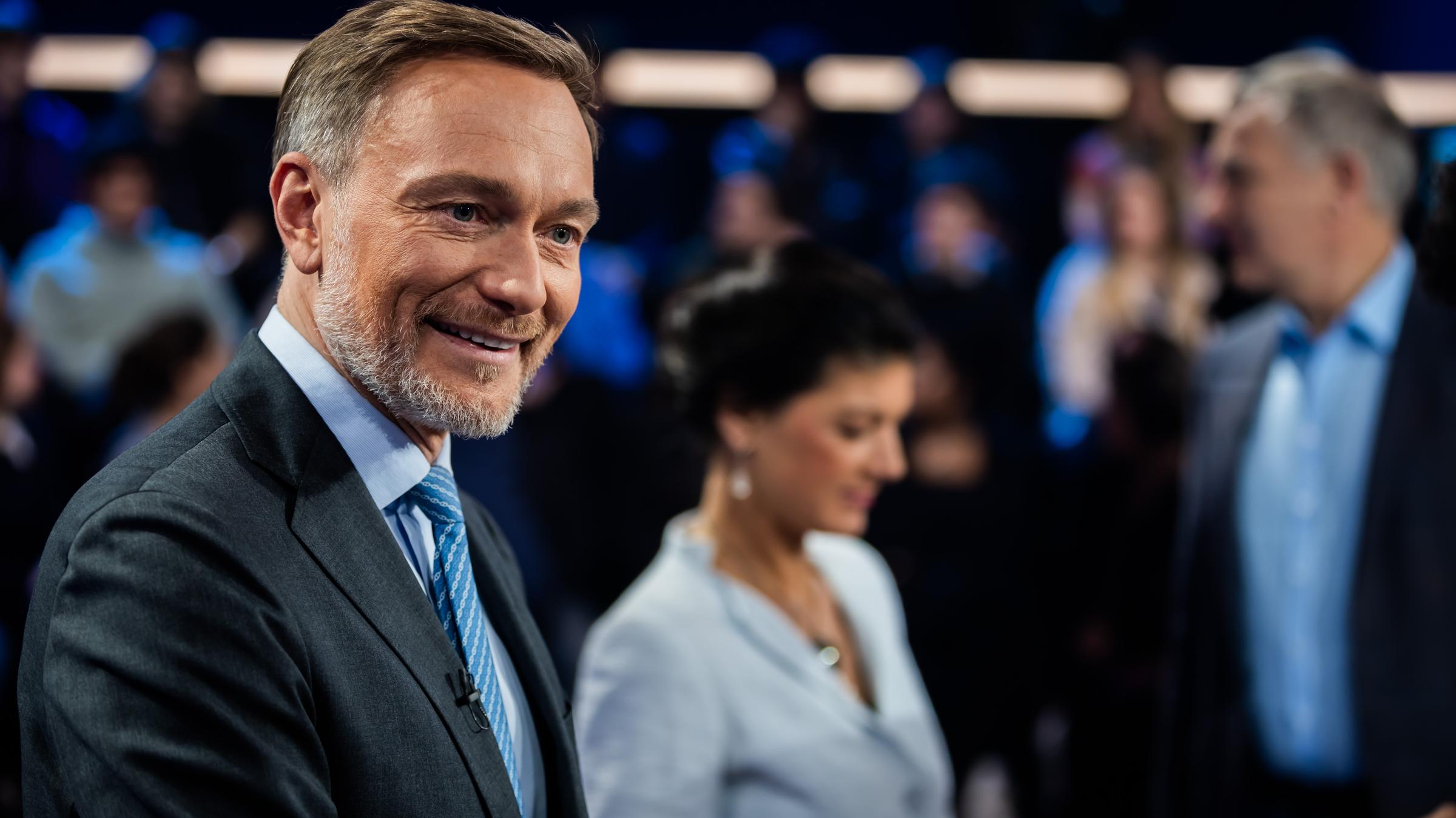 Christian Lindner und Sahra Wagenknecht