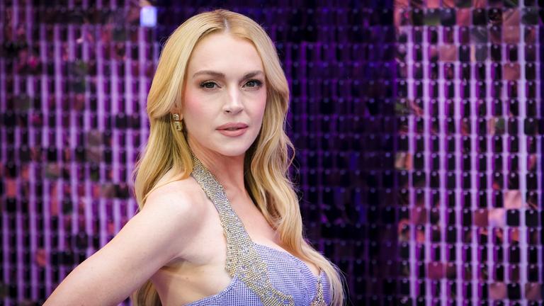 Lindsay Lohan bei der Premiere des Kinofilms "Freakier Friday" im Odeon Luxe Leicester Square, London, am 31.07.2025