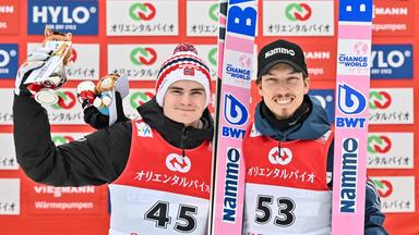 Marius Lindvik und Johann Andre Forfang