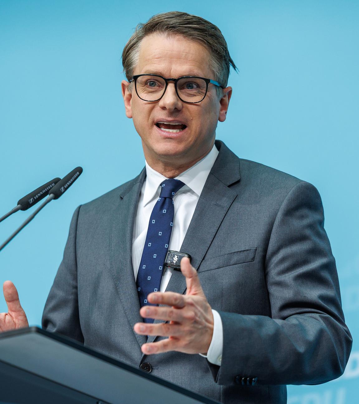 PK der CDU mit Dr. Carsten Linnemann und Steffen Bilger in Berlin