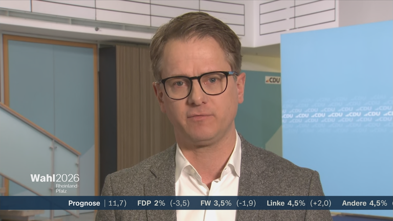 CDU-Generalsekretär Carsten Linnemann mit einer Reaktion zur Landtagswahl in Rheinland-Pfalz.
