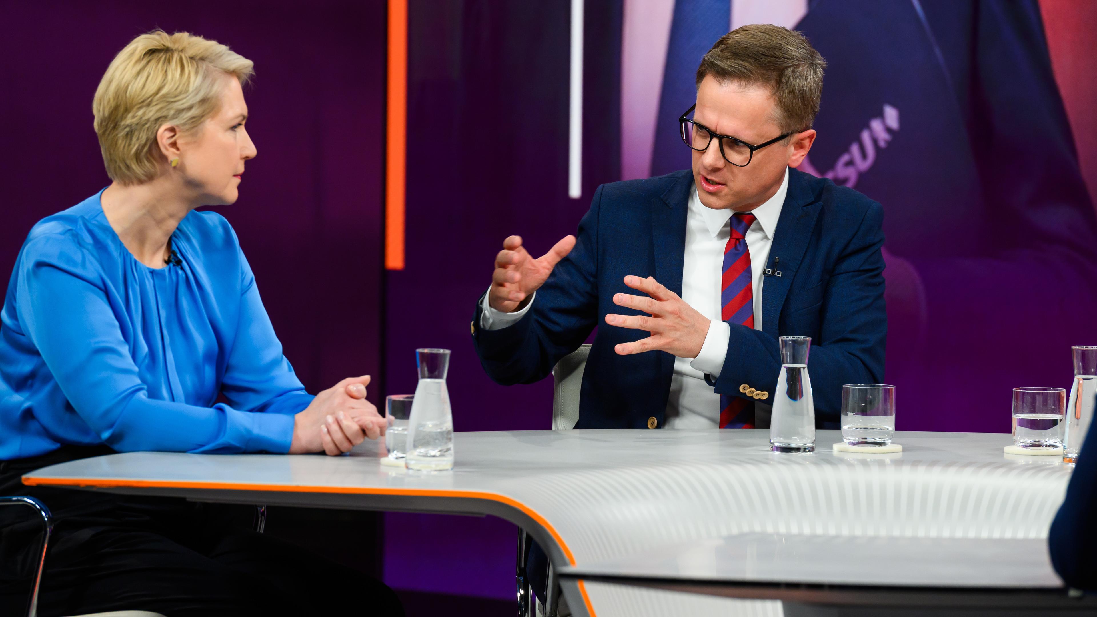 Manuela Schwesig und Carsten 