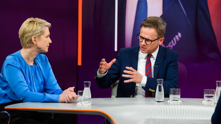 Manuela Schwesig und Carsten 